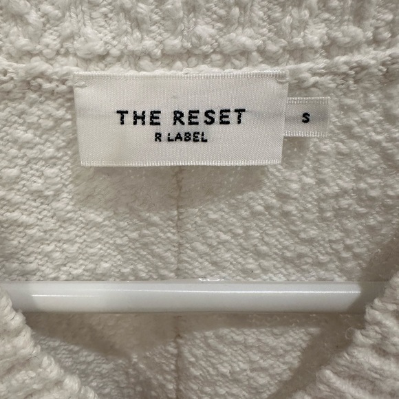 Darling v neck sweater in Chalk by The Reset! - Picture 4 of 4